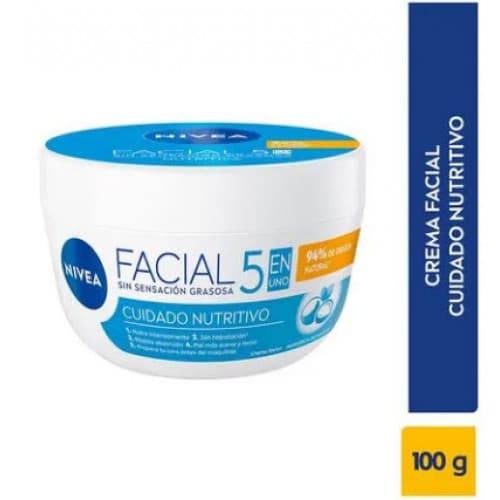 Crema Facial Nutritiva 100ml