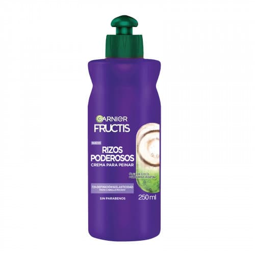 Crema Para Peinar Fructis Rizos Poderosos 250ml