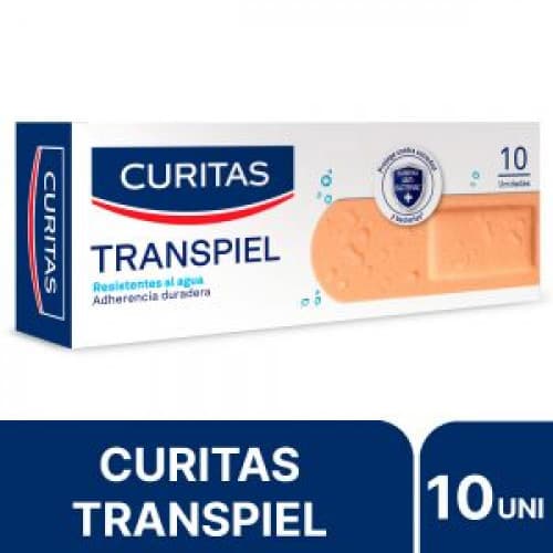 CURITAS TRANSPIEL REST.AGUA x10 Un.