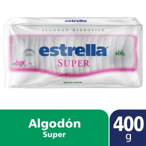 Algodon Super 400grs