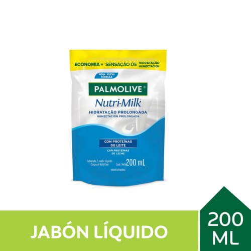 Jabon Liquido Repuesto Nutri Milk 200ml
