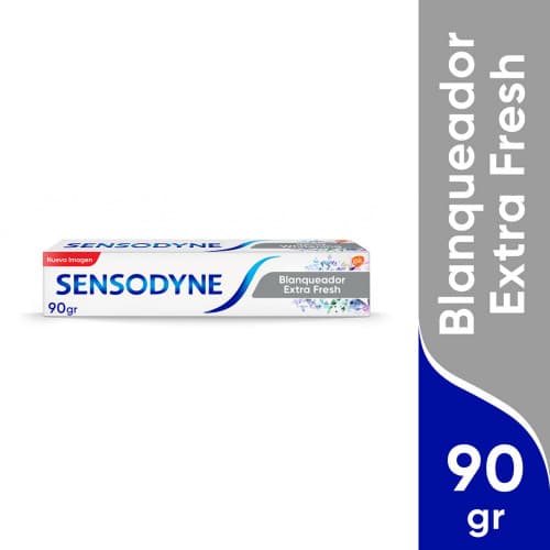 Crema Dental Blanqueadora Extra Fresh 90grs