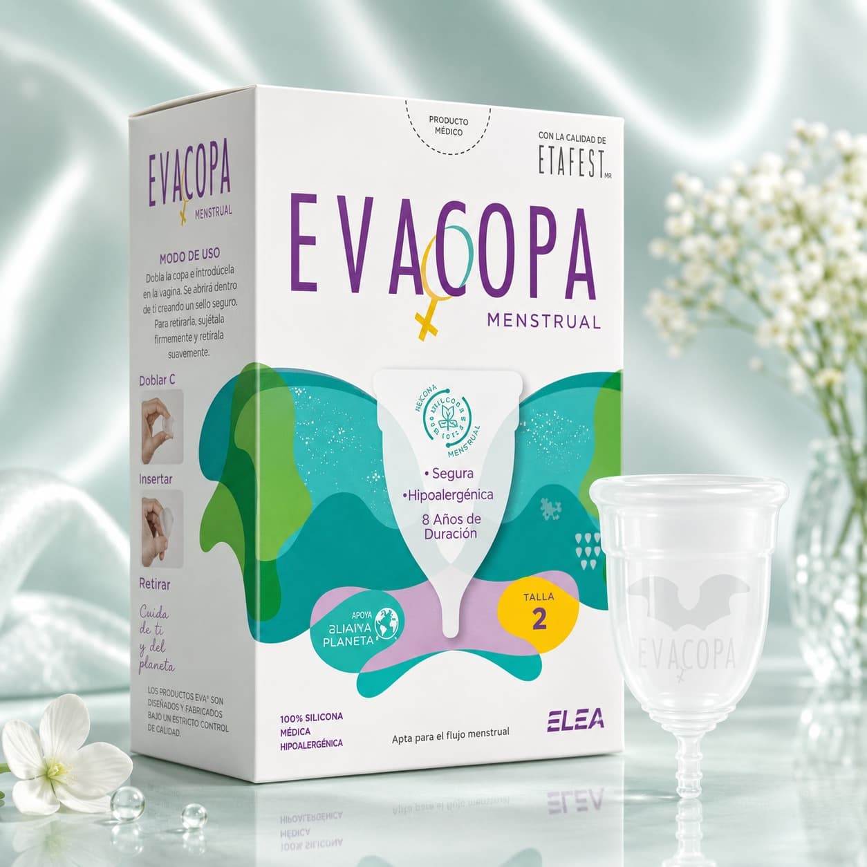 Evacopa Menstrual 1un Talle 2