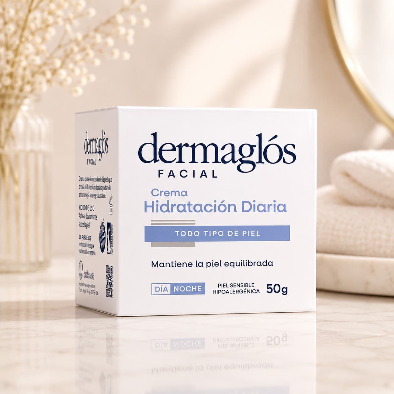 Crema Facial Hidratante Piel Mixta 50grs